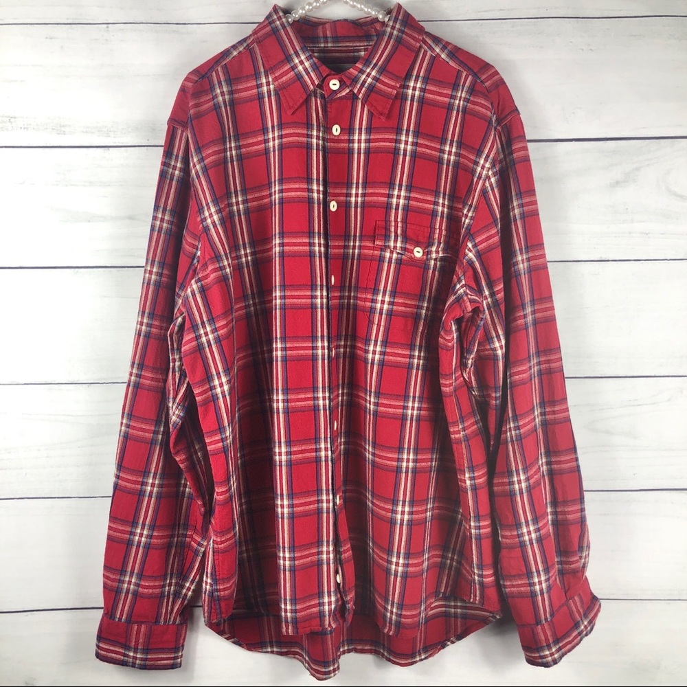MARTIN GORDON | Plaid Long Sleeve Shirt